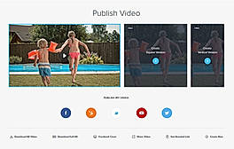 Publish video