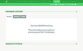 Payment History