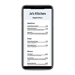 Scan Menu screenshot