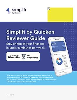 Simplifi by Quicken Reviewer Guide