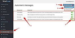 Automatic messages