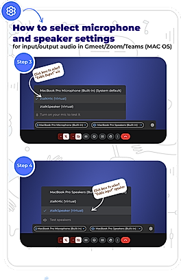 Ztalk Configuration Settings in Meeting