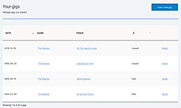 Adagio CRM screenshot
