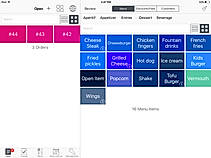 Ambur screenshot: Add, edit, or 86 menu items right from an iPad
