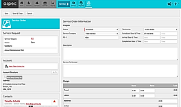 ASPEC CRM screenshot