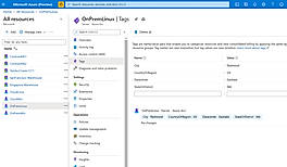 On-PremLinux Tags screenshot