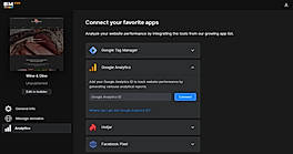 Analytics screenshot