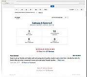 Broadly screenshot: Once a week Broadly will send a report card to show progress highlights