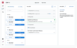 Lead Center - Interaction List screenshot