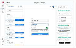 Lead Center - Softphone screenshot