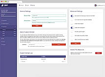 Dashboard screenshot