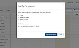Texting Employee Schedules