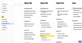 Columns : Checkboxes screenshot
