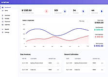 Crater : Dashboard screenshot