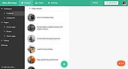 DatoCMS : Organize content screenshot