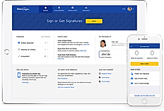 DocuSign : Dashboard screenshot