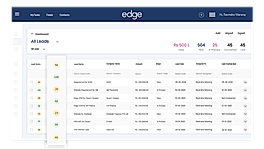 edge CRM screenshot