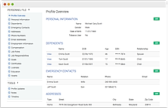 Employee Navigator screenshot