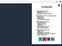 Record web tests screebshot