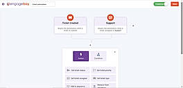 EngageBay Helpdesk System screenshot
