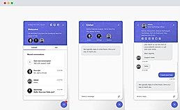 erxes : Messenger screenshot