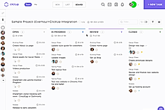 Time tracking for ClickUp
