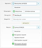 3rd Party Parcel Shipments