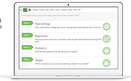 Step-by-Step guided planning Screenshots