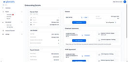 Onboarding Details screenshot