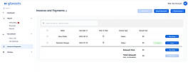 Invoices and Payments screenshot