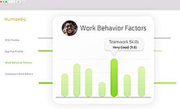 Humantic AI screenshot