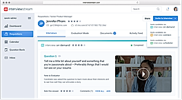 On-demand review candidate answers