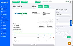 Recurring Invoices screenshot