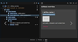 Integrated visual designer