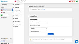 Call Center Features screenshot