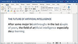 Predictive Text in Microsoft Word | Lightkey