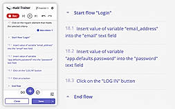 Resuable Flows screenshot