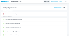 marketgoo : Onpage Optimisation screenshot