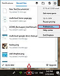 Dropbox sync