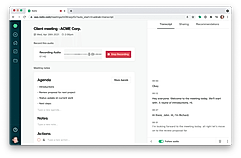 Meeting Focus screenshot