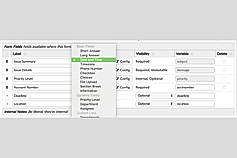 Form Fields screenshot