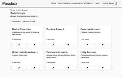 Passbox screenshot