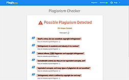 Plagiarism Tool
