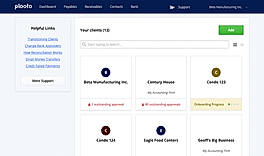 Plooto client dashboard