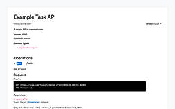 Plus : Publish Documentation screenshot