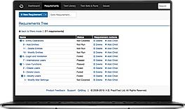 PractiTest screenshot