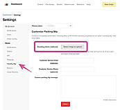 Add Branding Sticker
