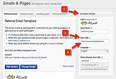 Emails and Pages