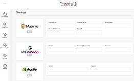 retalk : Configure Store screenshot
