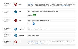 JavaScript Error Logging